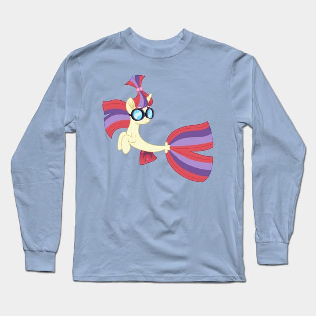 Moon Dancer seapony goggles Long Sleeve T-Shirt by CloudyGlow